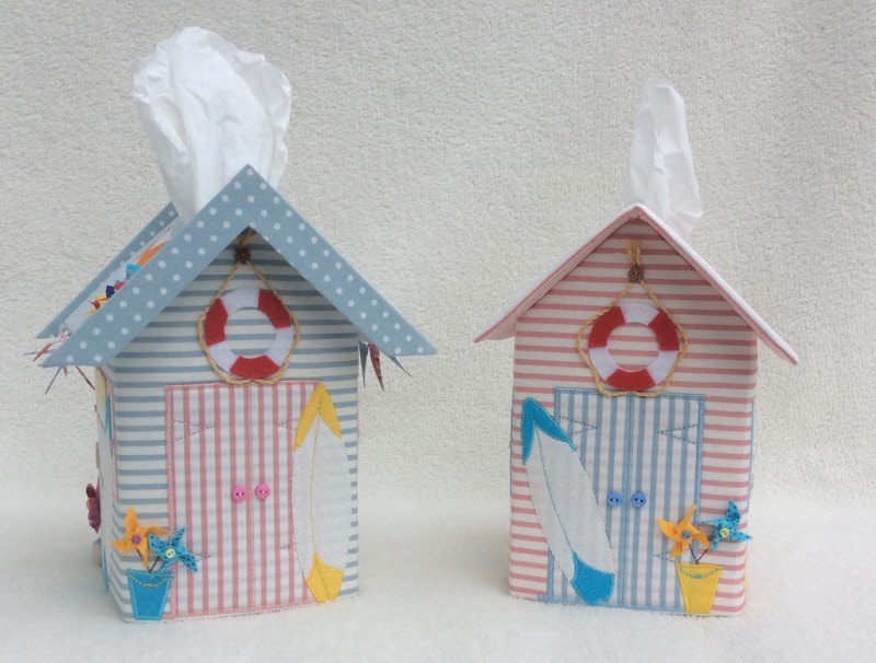 Beach tissue box clearance cover